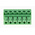 RS PRO 3.81mm Pitch 6 Way Pluggable Terminal Block, Plug, Through Hole, Screw Termination