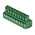 RS PRO 3.81mm Pitch 9 Way Right Angle Pluggable Terminal Block, Plug, Through Hole, Screw Termination