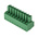 RS PRO 3.81mm Pitch 9 Way Right Angle Pluggable Terminal Block, Plug, Through Hole, Screw Termination