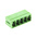 RS PRO 3.81mm Pitch 5 Way Pluggable Terminal Block, Header, Through Hole, Solder Termination