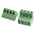RS PRO 5mm Pitch 4 Way Right Angle Pluggable Terminal Block, Plug, Through Hole, Screw Termination