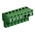 RS PRO 5mm Pitch 7 Way Right Angle Pluggable Terminal Block, Plug, Through Hole, Screw Termination