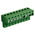 RS PRO 5mm Pitch 9 Way Right Angle Pluggable Terminal Block, Plug, Through Hole, Screw Termination