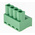 RS PRO 5.08mm Pitch 4 Way Right Angle Pluggable Terminal Block, Plug, Through Hole, Screw Termination