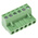 RS PRO 5.08mm Pitch 6 Way Right Angle Pluggable Terminal Block, Plug, Through Hole, Screw Termination