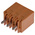 Weidmuller 3.5mm Pitch 3 Way Pluggable Terminal Block, Header, Through Hole, Solder Termination