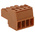 Weidmuller 3.5mm Pitch 4 Way Pluggable Terminal Block, Plug, Cable Mount, Screw Down Termination