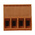 Weidmuller 3.5mm Pitch 4 Way Pluggable Terminal Block, Plug, Cable Mount, Screw Down Termination