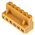 Weidmuller 5.08mm Pitch 6 Way Pluggable Terminal Block, Plug, Cable Mount, Screw Down Termination