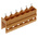 Weidmuller 5.08mm Pitch 6 Way Pluggable Terminal Block, Header, Through Hole, Solder Termination