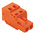 Wago 5.08mm Pitch 2 Way Pluggable Terminal Block, Plug, Spring Cage Termination