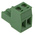 Phoenix Contact 5.08mm Pitch 2 Way Pluggable Terminal Block, Plug, Cable Mount, Screw Termination