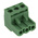 Phoenix Contact 5.08mm Pitch 3 Way Right Angle Pluggable Terminal Block, Plug, Cable Mount, Screw Termination