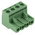 Phoenix Contact 5.08mm Pitch 4 Way Pluggable Terminal Block, Plug, Cable Mount, Screw Termination
