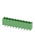 Phoenix Contact 5.08mm Pitch 10 Way Pluggable Terminal Block, Header, Wave Soldering, Solder Termination