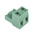 Phoenix Contact 7.62mm Pitch 2 Way Pluggable Terminal Block, Plug, Cable Mount, Screw Termination