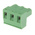 Phoenix Contact 7.62mm Pitch 3 Way Pluggable Terminal Block, Plug, Cable Mount, Screw Termination