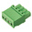 Phoenix Contact 5.08mm Pitch 4 Way Vertical Pluggable Terminal Block, Plug, Cable Mount, Screw Down Termination