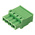 Phoenix Contact 5.08mm Pitch 4 Way Vertical Pluggable Terminal Block, Plug, Cable Mount, Screw Down Termination