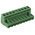 Phoenix Contact 5.08mm Pitch 9 Way Pluggable Terminal Block, Plug, Cable Mount, Screw Termination