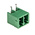 Phoenix Contact 3.81mm Pitch 2 Way Right Angle Pluggable Terminal Block, Header, Through Hole, Solder Termination