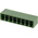 Phoenix Contact 3.81mm Pitch 8 Way Pluggable Terminal Block, Header, Through Hole, Solder Termination