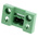 Phoenix Contact 5.08mm Pitch 2 Way Pluggable Terminal Block, Feed Through Header, Panel Mount, Solder/Slip on