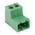 Phoenix Contact 5.08mm Pitch 2 Way Pluggable Terminal Block, Inverted Plug, Cable Mount, Screw Termination