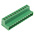 Phoenix Contact 5.08mm Pitch 12 Way Pluggable Terminal Block, Inverted Plug, Cable Mount, Screw Termination