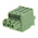 Phoenix Contact 3.81mm Pitch 3 Way Pluggable Terminal Block, Plug, Cable Mount, Spring Cage Termination