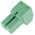 Phoenix Contact 7.62mm Pitch 2 Way Right Angle Pluggable Terminal Block, Plug, Cable Mount, Screw Termination