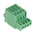 Phoenix Contact 2.5mm Pitch 4 Way Pluggable Terminal Block, Plug, Cable Mount, Spring Cage Termination