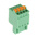 Phoenix Contact 2.5mm Pitch 4 Way Pluggable Terminal Block, Plug, Cable Mount, Spring Cage Termination