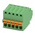 Phoenix Contact 2.5mm Pitch 5 Way Pluggable Terminal Block, Plug, Cable Mount, Spring Cage Termination
