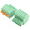 Phoenix Contact 2.5mm Pitch 6 Way Pluggable Terminal Block, Plug, Cable Mount, Spring Cage Termination