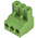 TE Connectivity 5.08mm Pitch 3 Way Pluggable Terminal Block, Plug, Cable Mount, Screw Down Termination