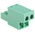 Phoenix Contact 5.08mm Pitch 2 Way Pluggable Terminal Block, Plug, Cable Mount, Screw Termination