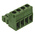 TE Connectivity 5.08mm Pitch 4 Way Right Angle Pluggable Terminal Block, Plug, Cable Mount, Screw Termination