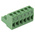 Phoenix Contact 5.08mm Pitch 6 Way Right Angle Pluggable Terminal Block, Plug, Plug-In, Screw Termination