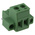 Phoenix Contact 5.08mm Pitch 2 Way Pluggable Terminal Block, Plug, Plug-In, Screw Termination