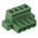 Phoenix Contact 5.08mm Pitch 4 Way Pluggable Terminal Block, Plug, Plug-In, Screw Termination