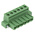 Phoenix Contact 5.08mm Pitch 6 Way Pluggable Terminal Block, Plug, Plug-In, Screw Termination
