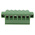 Phoenix Contact 5.08mm Pitch 6 Way Pluggable Terminal Block, Plug, Plug-In, Screw Termination