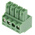 Phoenix Contact 3.5mm Pitch 4 Way Pluggable Terminal Block, Plug, Cable Mount, Screw Termination
