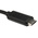 Roline Male USB Micro B to Male Micro USB B USB Cable, 300mm, USB 2.0