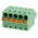 Phoenix Contact 3.81mm Pitch 5 Way Pluggable Terminal Block, Plug, Cable Mount, Spring Cage Termination