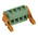Phoenix Contact 5.08mm Pitch 4 Way Pluggable Terminal Block, Plug, Cable Mount, Screw Termination