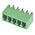 Wurth Elektronik 3.5mm Pitch 5 Way Pluggable Terminal Block, Header, Through Hole, Solder Termination
