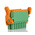 Phoenix Contact 3.5mm Pitch 16 Way Horizontal Pluggable Terminal Block, Plug, Cable Mount, Spring Cage Termination