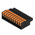 Weidmuller 5mm Pitch 10 Way Pluggable Terminal Block, Plug, PCB Mount